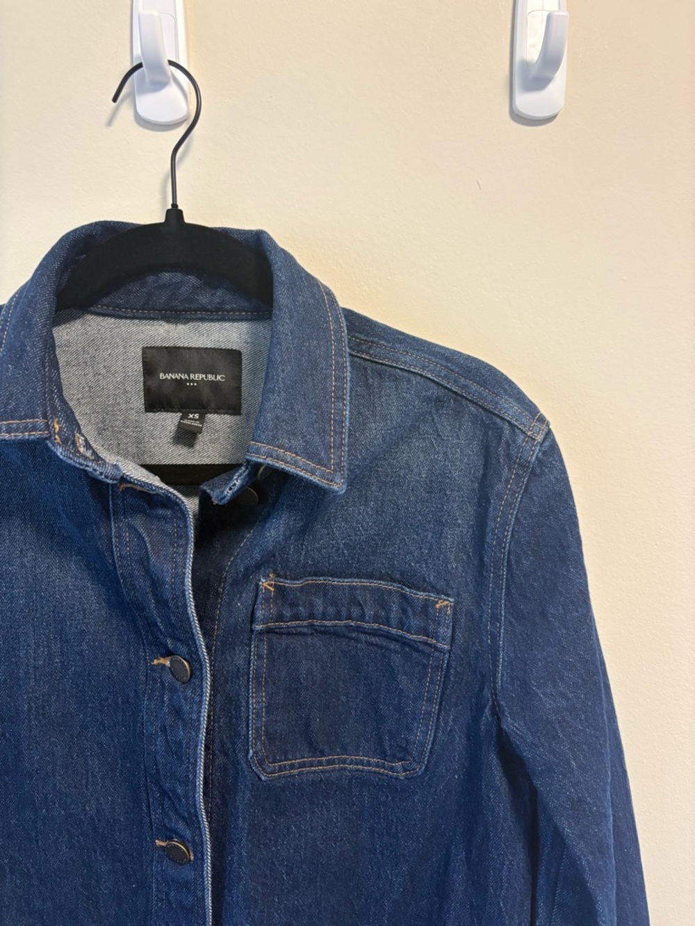 Banana Republic Women's Denim Chore Jacket - Picture 3 of 7